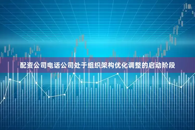 配资公司电话公司处于组织架构优化调整的启动阶段