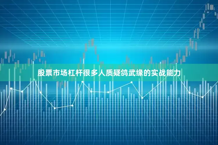 股票市场杠杆很多人质疑鸽武缘的实战能力